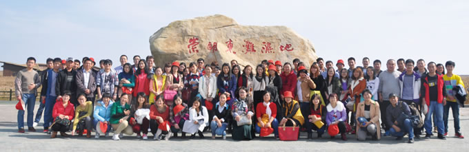 社員旅行(崇明島)